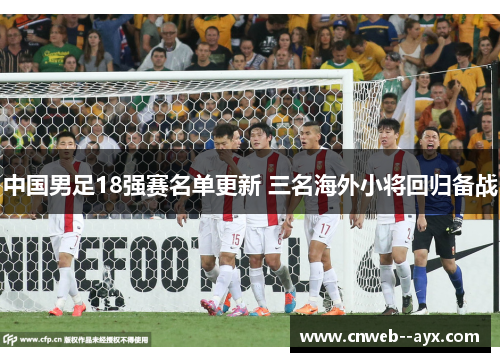 中国男足18强赛名单更新 三名海外小将回归备战